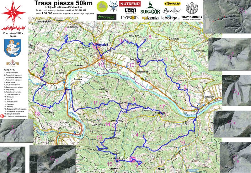 2022 Mordownik XI mapa i ślad